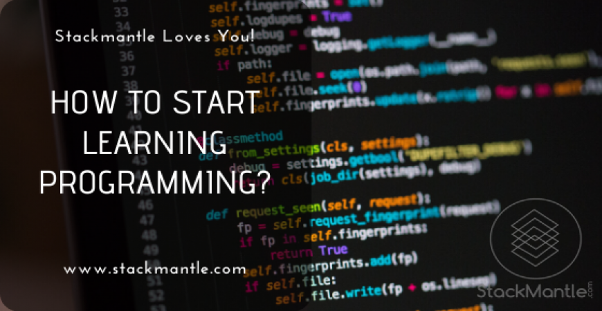 How to start learning programming stackmantle